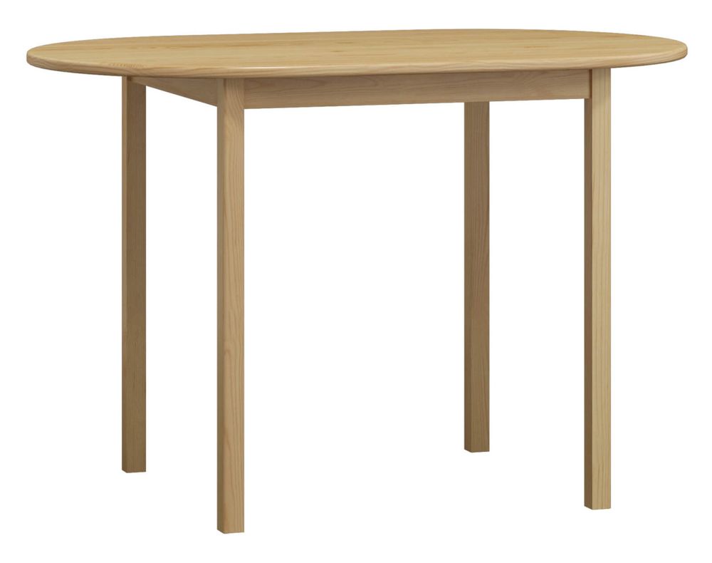 eoshop Stôl elipsa Nr.4 - 115x70 cm (Farba dreva: Borovica)